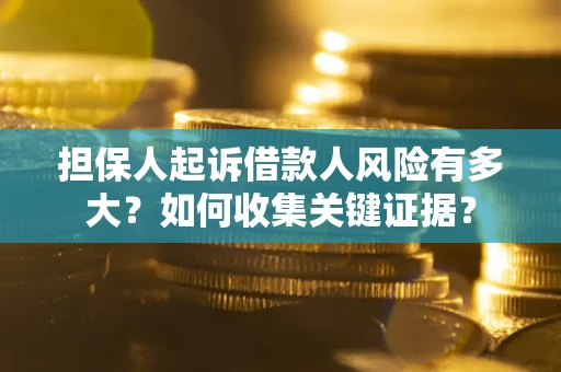 北京担保人起诉借款人风险有多大？如何收集关键证据？