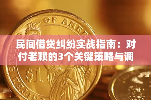 北京民间借贷纠纷实战指南：对付老赖的3个关键策略与调解盲区解析