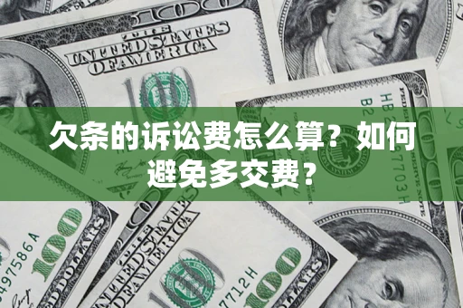 北京欠条的诉讼费怎么算？如何避免多交费？