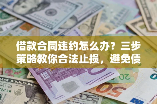 北京借款合同违约怎么办？三步策略教你合法止损，避免债务危机升级
